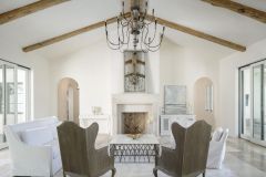 Rancho Santa Fe - Modern Barnwood Ceiling Beams