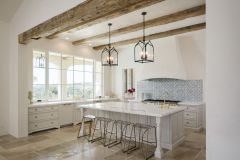 Rancho Santa Fe - Modern Barnwood Ceiling Beams