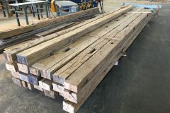Hand Hewn Barnwood Beams