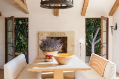 Hand hewn barn timber trusses and beams