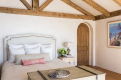 Hand hewn barn timber trusses