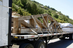 Cabo bound pre-fabricated trusses