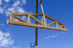 Pre Fabricated Barn Wood Truss Los Cabos