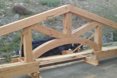 Pre-Fabricated Reclaimed Wood Truss