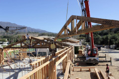 Reclaimed Douglas Fir Heavy Timber Trusses