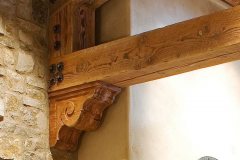 Reclaimed Douglas fir truss