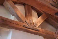 Reclaimed Wood Truss Detail