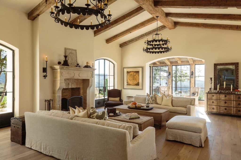 shady canyon french living room