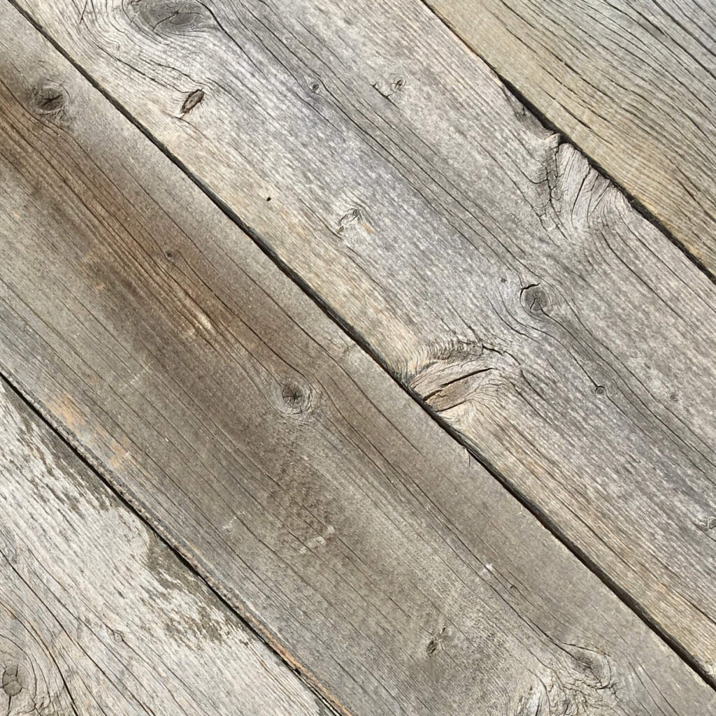 1 Sanded Gray Board Planking