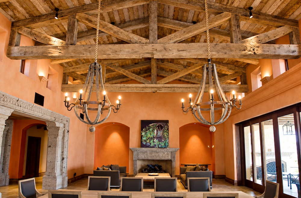 Cabo Timber Trusses Installed