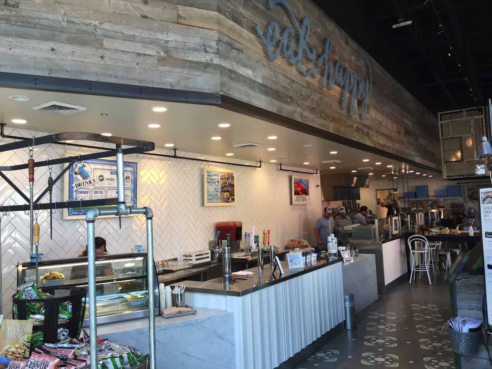 mendocino farms reclaimed wood wall cladding